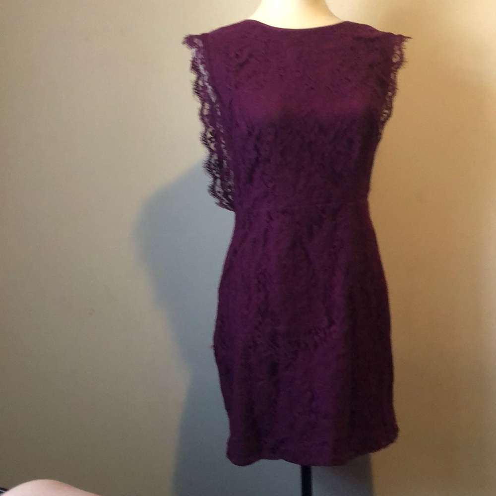 Sexy open back dress